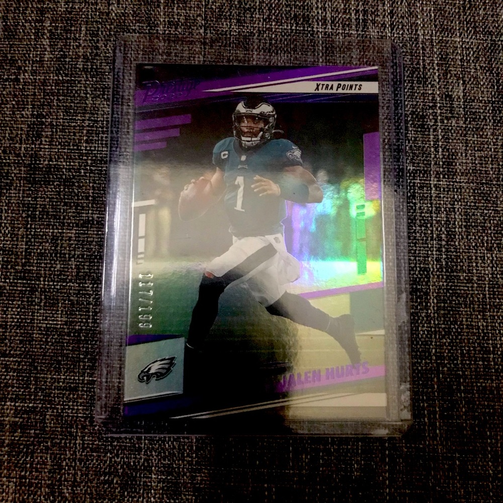 Jalen Hurts Panini Purple /199